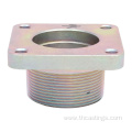 Precision casting cnc machining carbon steel flange